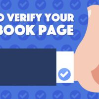 Facebook blue tick means being verified on facebook