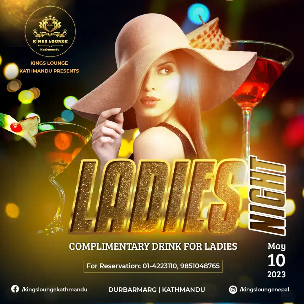 Kings Lounge Durbarmarg Social Media Campaign